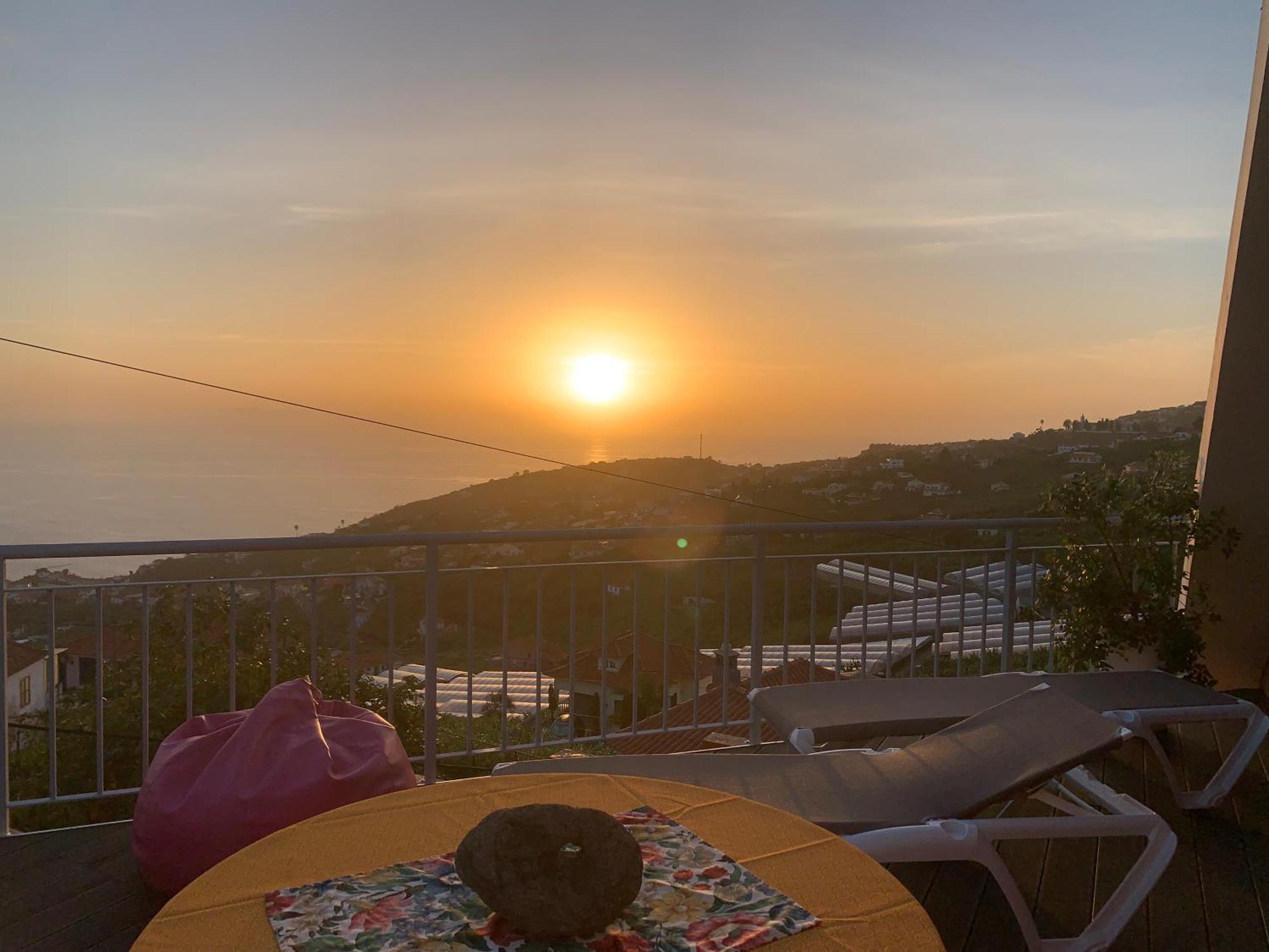 Studio Privado Com Vista Mar E Montanha Понта-ду-Сол Экстерьер фото